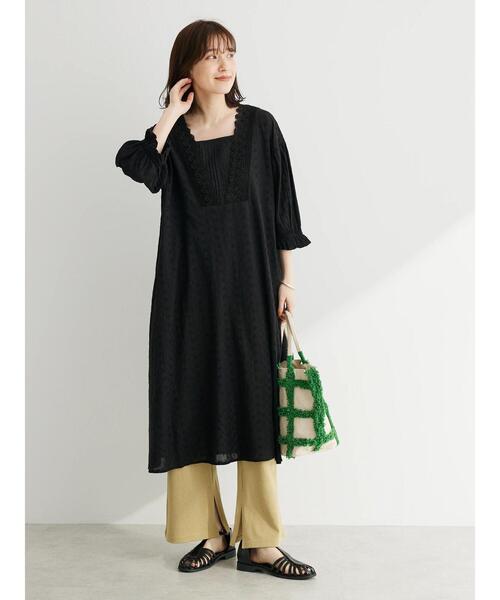 Green　Parks（グリーンパークス）の「・タフトチェックトートバッグ（トートバッグ・レディース・イエロー/グリーン・FREE）」の3枚目の写真