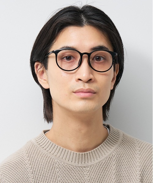 Zoff（ゾフ）の「【Web限定】ボストン型 サングラス｜調光