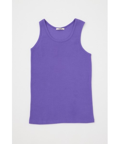 THROW by SLY(スローバイスライ)の「THROW ASYMMETRY 2P TANKTOP アシンメトリー 2ピース タンクトップ セット アシンメトリー クロップ丈(タンクトップ・レディース・ホワイト/ブラック/パープル・FREE)」の5枚目の写真