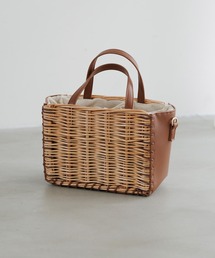 LEPSIM | ウィロー＊フェイクレザーコンビBAG　180677(ショルダーバッグ)