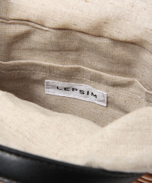 LEPSIM（レプシィム）の「ウィロー＊フェイクレザーコンビBAG　180677（ショルダーバッグ・レディース・ブラック/ブラウン・ONE SIZE）」の17枚目の写真