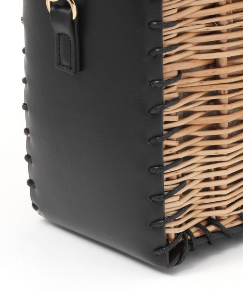 LEPSIM（レプシィム）の「ウィロー＊フェイクレザーコンビBAG　180677（ショルダーバッグ・レディース・ブラック/ブラウン・ONE SIZE）」の15枚目の写真