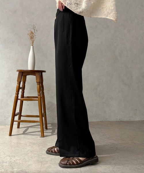 apres jour clair（アプレジュールクレア）の「【apres jour calir】アシメデザインスラックス【ZOZOTOWN限定アイテム】（その他パンツ・レディース・ブラウン系その他/ブラック/ライトベージュ・フリー/X-LARGE）」の21枚目の写真