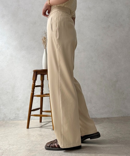 apres jour clair（アプレジュールクレア）の「【apres jour calir】アシメデザインスラックス【ZOZOTOWN限定アイテム】（その他パンツ・レディース・ブラウン系その他/ブラック/ライトベージュ・フリー/X-LARGE）」の15枚目の写真