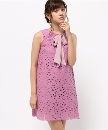 JILL STUART | ベラレースオーガンジー刺繍ワンピース(ワンピース)