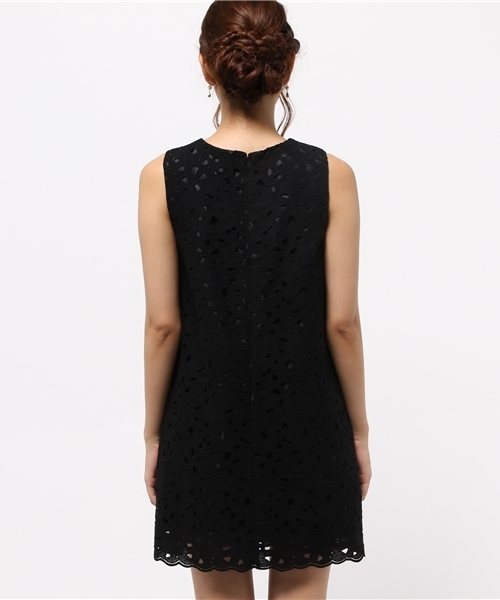 JILL STUART（ジルスチュアート）の「ベラレースオーガンジー刺繍ワンピース（ワンピース・レディース・ブラック/ホワイト/ピンク・0/2/4）」の13枚目の写真