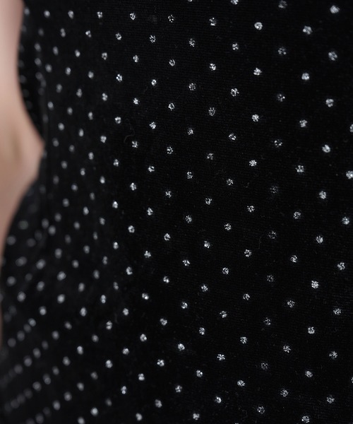 TINA:JOJUN(ティーナジョジュン)の「ベロア ノースリーブトップス TINA:JOJUN(タンクトップ・レディース・ブラック/ブラウン・M)」の8枚目の写真