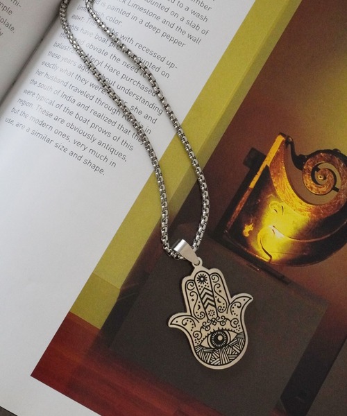 セール】エスニック デザイン チャーム ネックレス / インディアン