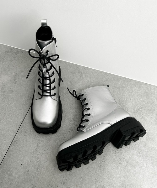 セール】WEGO/レースアップショートブーツ（ブーツ）｜WEGO