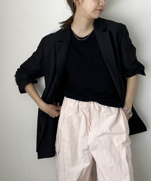 VIS/LINEN DB ジャケット（テーラードジャケット）｜Plage