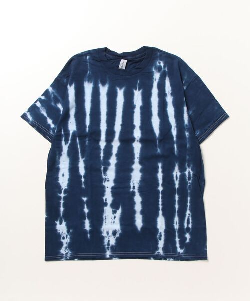 SAWINTO(ソイント)の「TIE DYE TIE DYE TEE - “PLEATS”(Tシャツ/カットソー・メンズ・ネイビー/ブラック系その他・LARGE/MEDIUM/X-LARGE)」の5枚目の写真