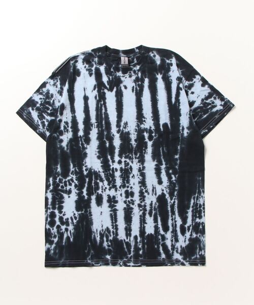 SAWINTO(ソイント)の「TIE DYE TIE DYE TEE - “PLEATS”(Tシャツ/カットソー・メンズ・ネイビー/ブラック系その他・LARGE/MEDIUM/X-LARGE)」の4枚目の写真
