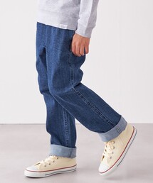 【SHIPS any別注】ROKX: 〈ストレッチ〉デニム パンツ<KIDS>◆