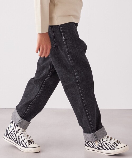 ROKX(ロックス)の「【SHIPS any別注】ROKX: 〈ストレッチ〉デニム パンツ<KIDS>◆(デニムパンツ・キッズ・ブルー/ブラック/ネイビー・S(110-120㎝)/M(125-135㎝)/L(140-150㎝))」の2枚目の写真