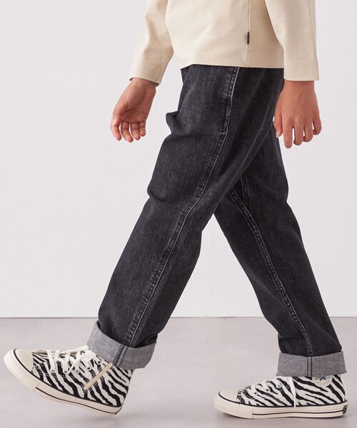ROKX(ロックス)の「【SHIPS any別注】ROKX: 〈ストレッチ〉デニム パンツ<KIDS>◆(デニムパンツ・キッズ・ブルー/ブラック/ネイビー・S(110-120㎝)/M(125-135㎝)/L(140-150㎝))」の6枚目の写真