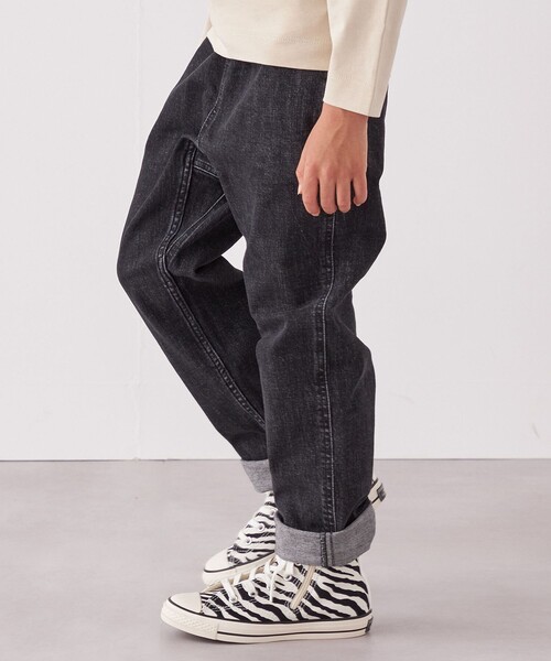 ROKX(ロックス)の「【SHIPS any別注】ROKX: 〈ストレッチ〉デニム パンツ<KIDS>◆(デニムパンツ・キッズ・ブルー/ブラック/ネイビー・S(110-120㎝)/M(125-135㎝)/L(140-150㎝))」の7枚目の写真