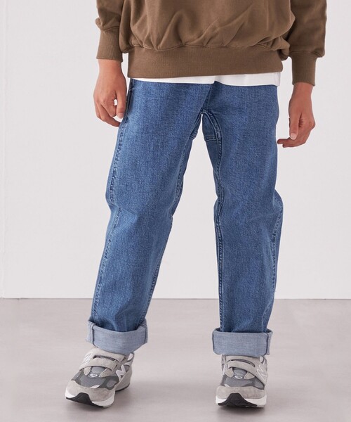 ROKX(ロックス)の「【SHIPS any別注】ROKX: 〈ストレッチ〉デニム パンツ<KIDS>◆(デニムパンツ・キッズ・ブルー/ブラック/ネイビー・S(110-120㎝)/M(125-135㎝)/L(140-150㎝))」の10枚目の写真