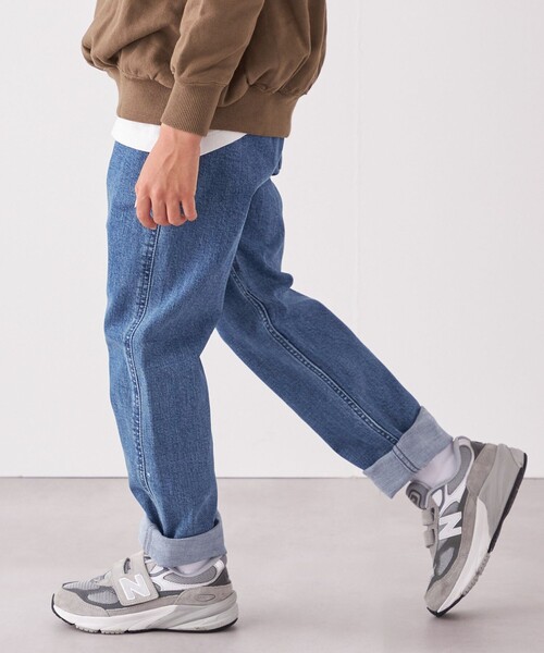 ROKX(ロックス)の「【SHIPS any別注】ROKX: 〈ストレッチ〉デニム パンツ<KIDS>◆(デニムパンツ・キッズ・ブルー/ブラック/ネイビー・S(110-120㎝)/M(125-135㎝)/L(140-150㎝))」の11枚目の写真
