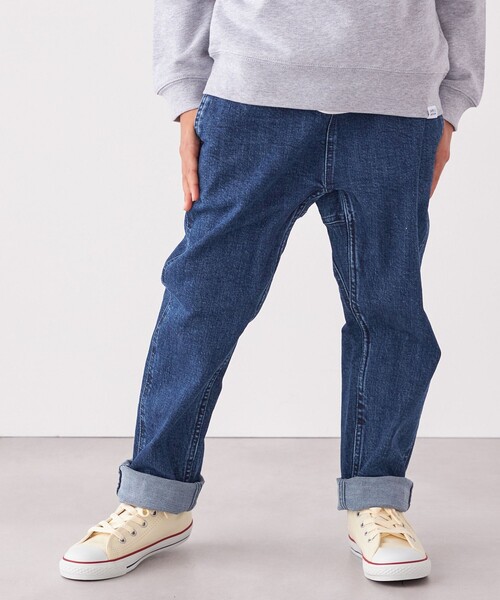 ROKX(ロックス)の「【SHIPS any別注】ROKX: 〈ストレッチ〉デニム パンツ<KIDS>◆(デニムパンツ・キッズ・ブルー/ブラック/ネイビー・S(110-120㎝)/M(125-135㎝)/L(140-150㎝))」の14枚目の写真