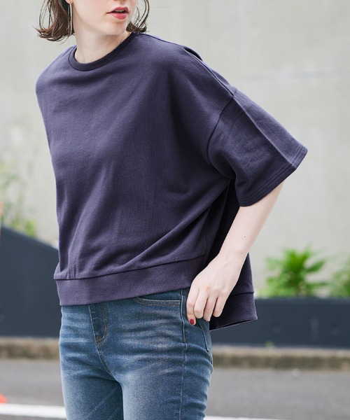coca（coca）（コカ）の「スウェットプルオーバー（スウェット・レディース・アイボリー/パープル/ブラック/その他・L/M）」の9枚目の写真