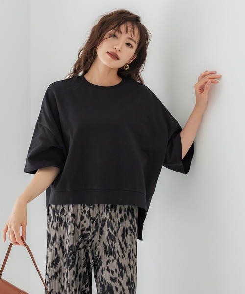 coca（coca）（コカ）の「スウェットプルオーバー（スウェット・レディース・アイボリー/パープル/ブラック/その他・L/M）」の14枚目の写真
