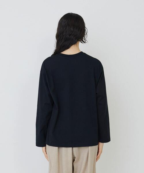 conges payes ADIEU TRISTESSE(コンジェ ペイエ アデュートリステス)の「山口一郎さんコラボ長袖Tシャツ(Tシャツ/カットソー・レディース・ブラック系その他/ホワイト系その他/ベージュ系その他・FREE)」の18枚目の写真