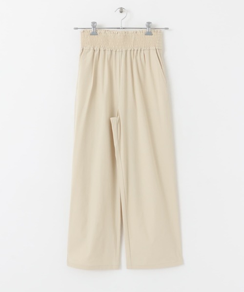 URBAN RESEARCH Sonny Label（アーバンリサーチサニーレーベル）の「ウエストシャーリングナイロンストレートパンツ（その他パンツ・レディース・ホワイト系その他/ブラック/ベージュ・FREE）」の11枚目の写真