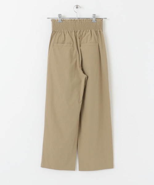 URBAN RESEARCH Sonny Label（アーバンリサーチサニーレーベル）の「ウエストシャーリングナイロンストレートパンツ（その他パンツ・レディース・ホワイト系その他/ブラック/ベージュ・FREE）」の14枚目の写真