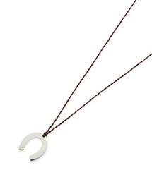 on the sunny side of the street（オンザサニーサイドオブザストリート）の「on the sunny side of the street(オン ザ サニーサイド オブ ザ ストリート) Small Horse Top long Necklace（ネックレス）」