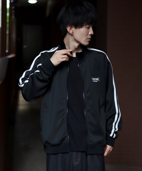 buddix Side Line Logo Track Jacket Lサイズ セール】side line logo stitch track jacket / サイドライン