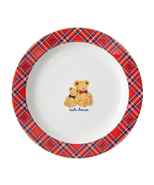 ミキハウスベア プレート（食器）｜MIKI HOUSE（ミキハウス）
