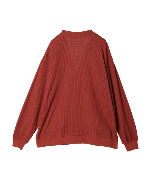 CRAFT STANDARD BOUTIQUE(クラフトスタンダードブティック)の「ワッフルカーディガン(カーディガン/ボレロ・メンズ・アイボリー/ブラック/レッド系その他5/モカ・M/L)」の13枚目の写真