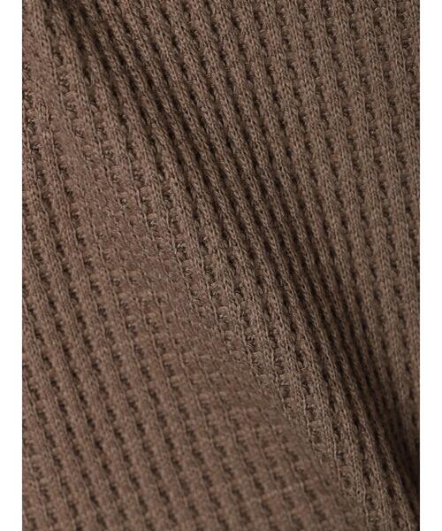 CRAFT STANDARD BOUTIQUE(クラフトスタンダードブティック)の「ワッフルカーディガン(カーディガン/ボレロ・メンズ・アイボリー/ブラック/レッド系その他5/モカ・M/L)」の21枚目の写真