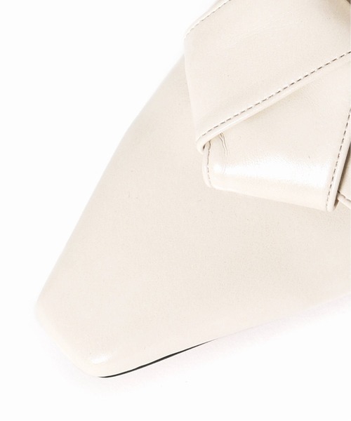 LE TALON(ルタロン)の「《追加2》フレンチスクエアリボンオペラフラット(その他シューズ・レディース・ブラック×ブラック/グレー/アイボリー/ピンク・24cm/23cm/23.5cm/22cm/25cm/24.5cm/22.5cm)」の14枚目の写真