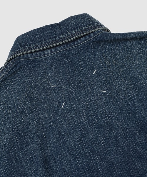 Maison Margiela(メゾンマルジェラ)の「SPORTSJACKET(デニムジャケット・メンズ・ブルー・48/46)」の6枚目の写真