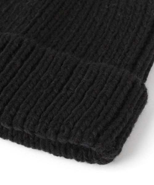 studio CLIP(スタディオクリップ)の「カラフルニットワッチ(ニットキャップ/ビーニー・レディース・アイボリー/ブルー/ライトグリーン/ベージュ/ブラック/イエロー/カーキ/オレンジ・FREE)」の11枚目の写真