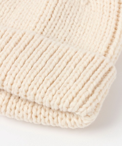 studio CLIP(スタディオクリップ)の「カラフルニットワッチ(ニットキャップ/ビーニー・レディース・アイボリー/ブルー/ライトグリーン/ベージュ/ブラック/イエロー/カーキ/オレンジ・FREE)」の12枚目の写真