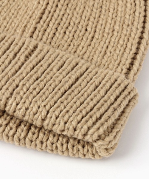 studio CLIP(スタディオクリップ)の「カラフルニットワッチ(ニットキャップ/ビーニー・レディース・アイボリー/ブルー/ライトグリーン/ベージュ/ブラック/イエロー/カーキ/オレンジ・FREE)」の13枚目の写真