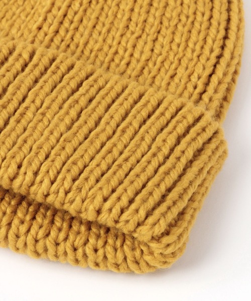 studio CLIP(スタディオクリップ)の「カラフルニットワッチ(ニットキャップ/ビーニー・レディース・アイボリー/ブルー/ライトグリーン/ベージュ/ブラック/イエロー/カーキ/オレンジ・FREE)」の14枚目の写真
