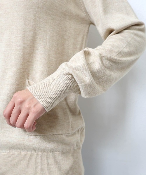 セール】襟付きニットカーディガン（カーディガン/ボレロ）｜evernavy