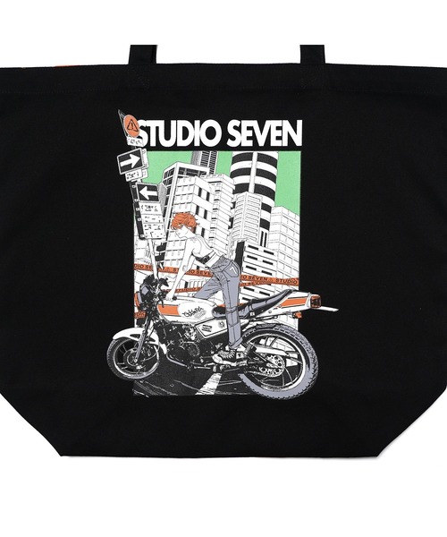NAKAKI Graphic Tote Bag【STUDIOSEVEN/スタジオセブン
