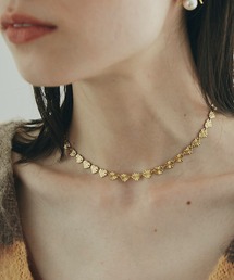 (TUWAKRIM)ハートカットネックレス