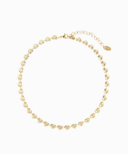 TUWAKRIM（トゥワクリム）の「(TUWAKRIM)ハートカットネックレス（ネックレス・レディース・ゴールド・FREE）」の3枚目の写真