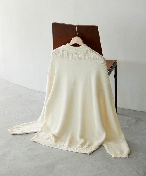 オーバーサイズ ミリタリージープセーター EMMA CLOTHES（ニット