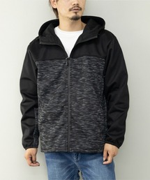 防風カット切替え止水ZIPパーカー