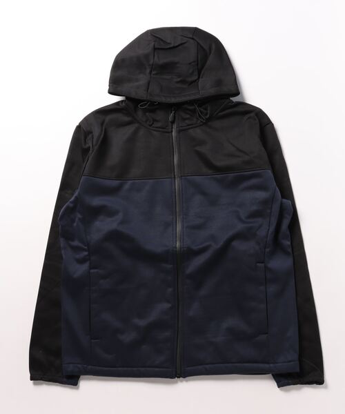 STYLEBLOCK(スタイルブロック)の「防風カット切替え止水ZIPパーカー(パーカー・メンズ・杢グレー/カーキ/ネイビー/チャコール・L/M)」の10枚目の写真