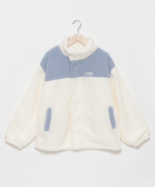 LOVETOXIC(ラブトキシック)の「ボアブルゾン(ブルゾン・キッズ・ベージュ/ブラック/サックスブルー・M/L/S/SS)」の10枚目の写真