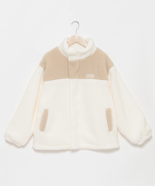 LOVETOXIC(ラブトキシック)の「ボアブルゾン(ブルゾン・キッズ・ベージュ/ブラック/サックスブルー・M/L/S/SS)」の9枚目の写真