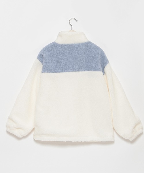 LOVETOXIC(ラブトキシック)の「ボアブルゾン(ブルゾン・キッズ・ベージュ/ブラック/サックスブルー・M/L/S/SS)」の11枚目の写真