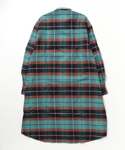 FRED PERRY（フレッドペリー）の「Brushed Tartan Shirt Dress（シャツ